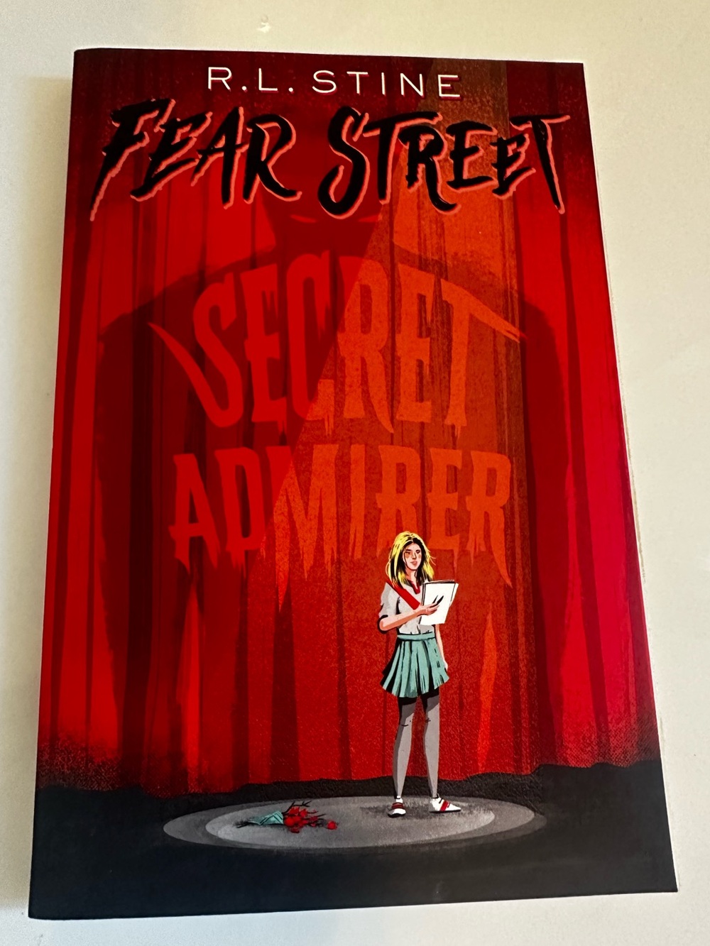 Fear Street "Secret Admirer" Book Cover Art -
Book 36 of 51: Fear Street
